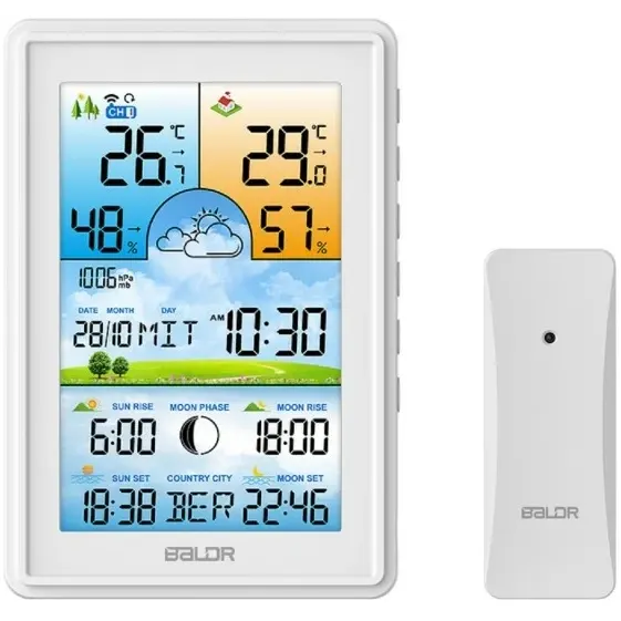 Метеостанция BALDR B0360WST2H2PR-V2 White