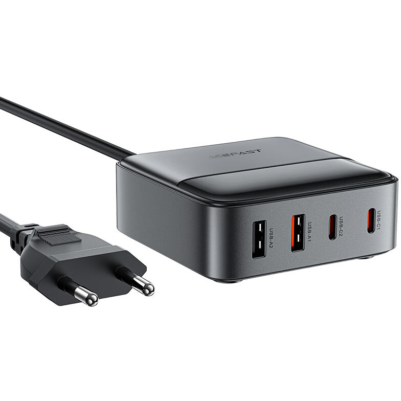 Сетевое зарядное устройство ACEFAST Z6 Black - 6974316283324