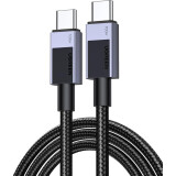 Кабель USB Type-C - USB Type-C, 0.5м, UGREEN L512 Black (35985)