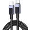 Кабель USB Type-C - USB Type-C, 0.5м, UGREEN L512 Black - 35985