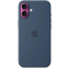 Чехол Apple iPhone 16 Plus Silicone Case with MagSafe Denim (MYYA3) - MYYA3ZM/A - фото 3