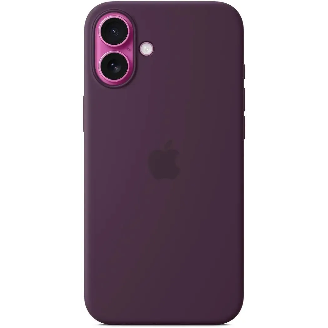 Чехол Apple iPhone 16 Plus Silicone Case with MagSafe Plum (MYYD3) - MYYD3ZM/A