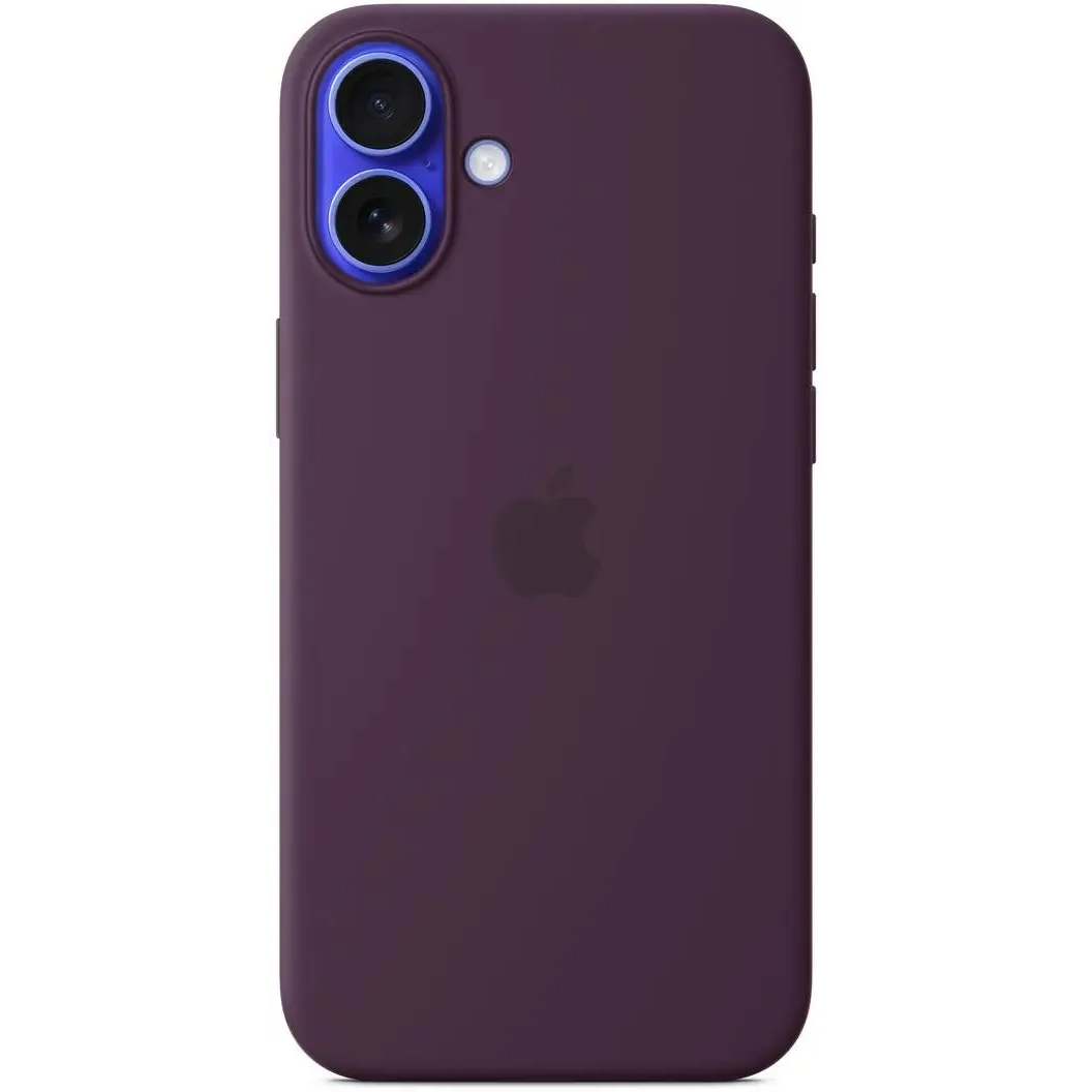 Чехол Apple iPhone 16 Plus Silicone Case with MagSafe Plum (MYYD3) - MYYD3ZM/A - фото 2