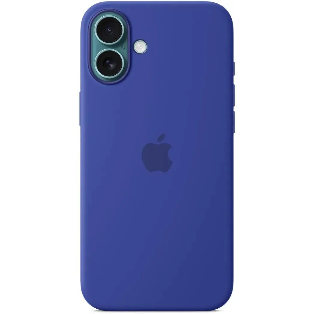 Чехол Apple iPhone 16 Plus Silicone Case with MagSafe Ultramarine (MYYF3) - MYYF3ZM/A - фото 3