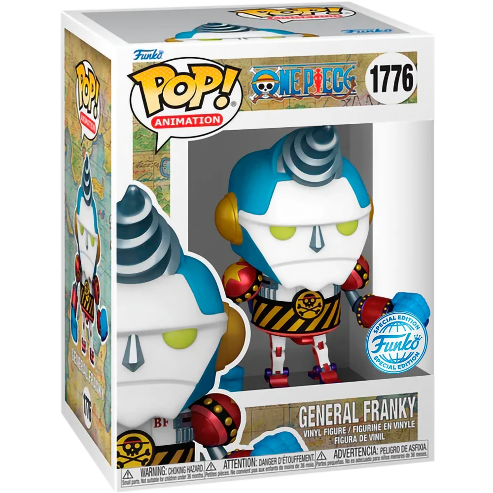 Фигурка Funko POP! Animation One Piece General Franky - 82823 - фото 2