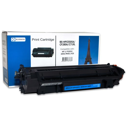 Картридж Blossom CE505A/CF280A/C719L Black - BS-HPCE505A/CF280A/C719L