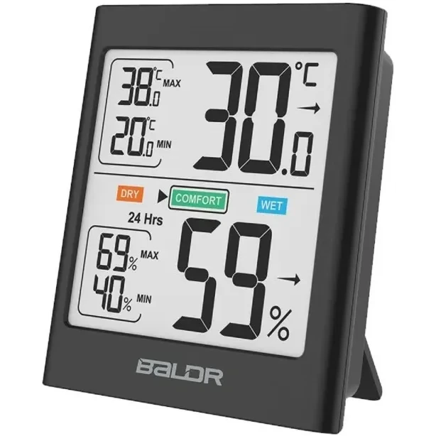 Термометр BALDR B0135TH Black - B0135TH-BLACK - фото 2