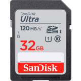 Карта памяти 32Gb SD SanDisk Ultra  (SDSDUN4-032G-GN6IN)