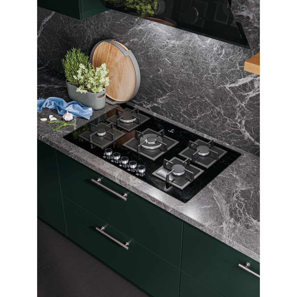 Газовая варочная панель LEX GVG 954 BBL - CHAO000431 - фото 4