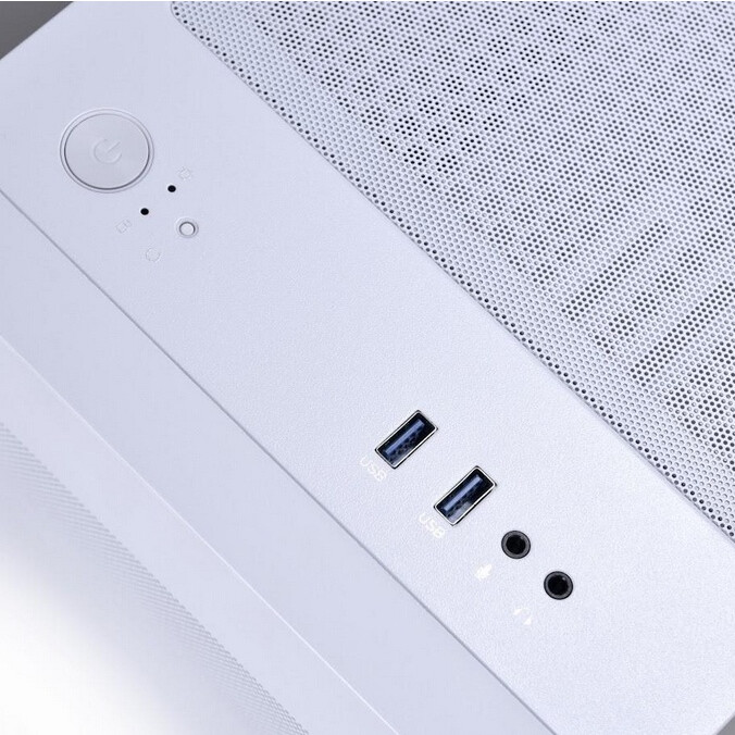 Корпус Lian Li Lancool 205M Mesh White - G99.OE744MS.10(R) - фото 8