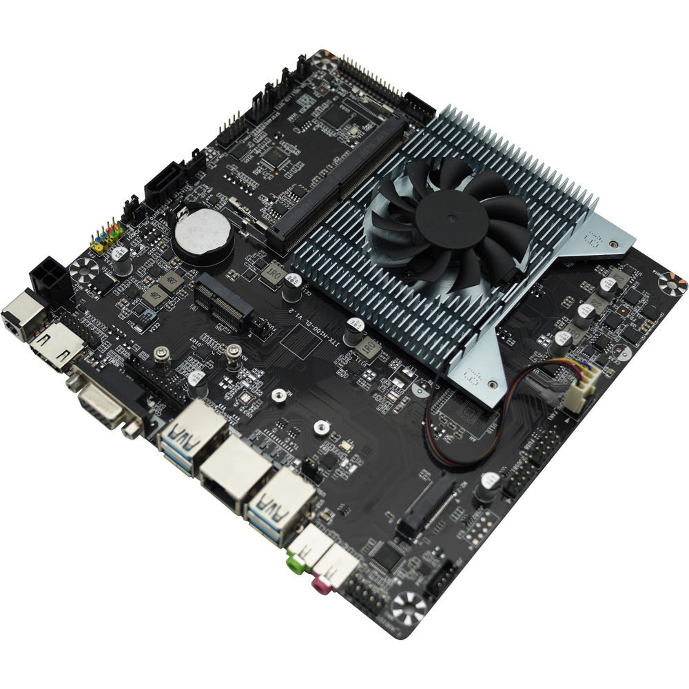 Материнская плата AFOX AFMIN100-1L-V2 + Intel N100 onboard - фото 3