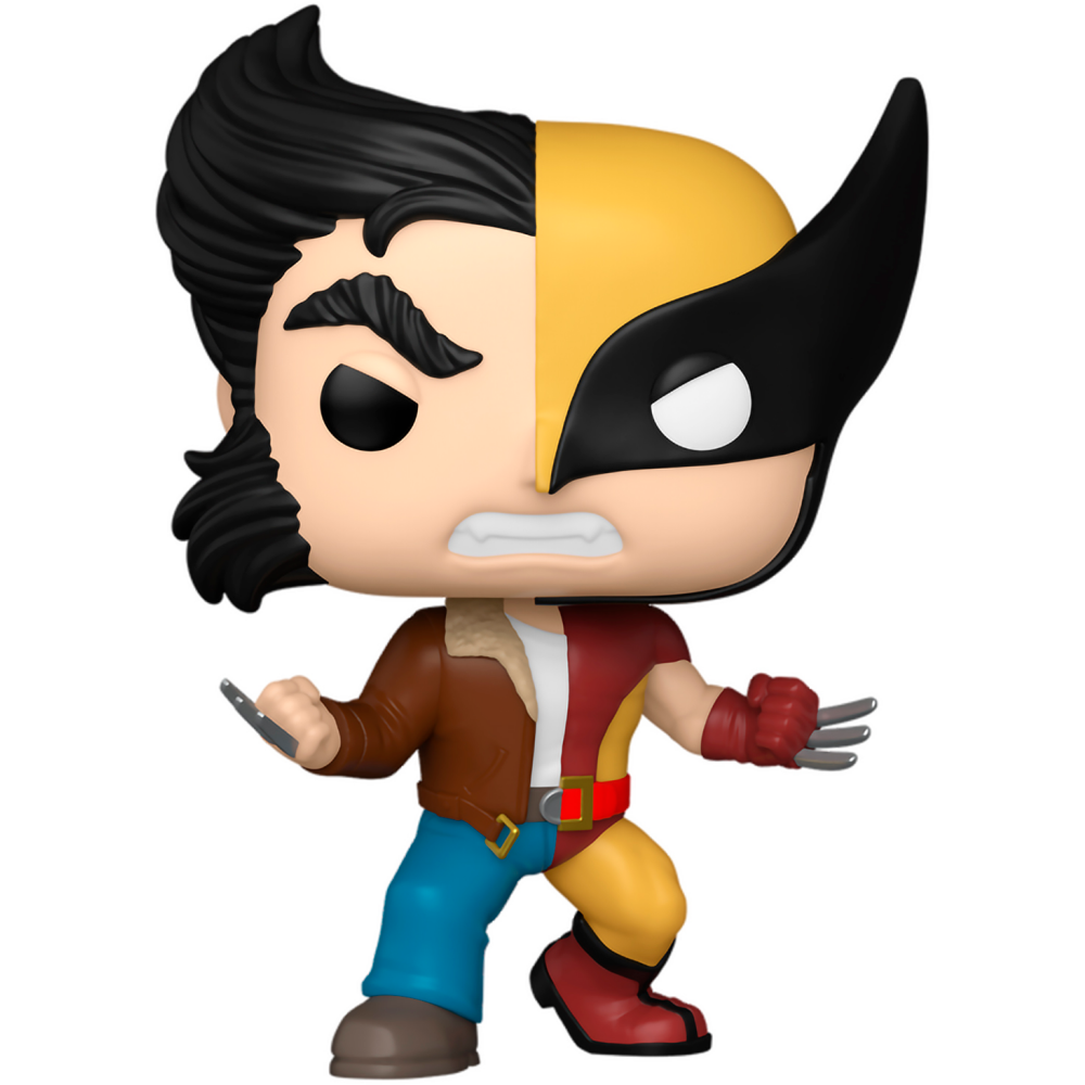 Фигурка Funko POP! Bobble Marvel Split Logan/Wolverine