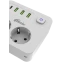 Сетевой фильтр Ritmix RM-023PD White - фото 4