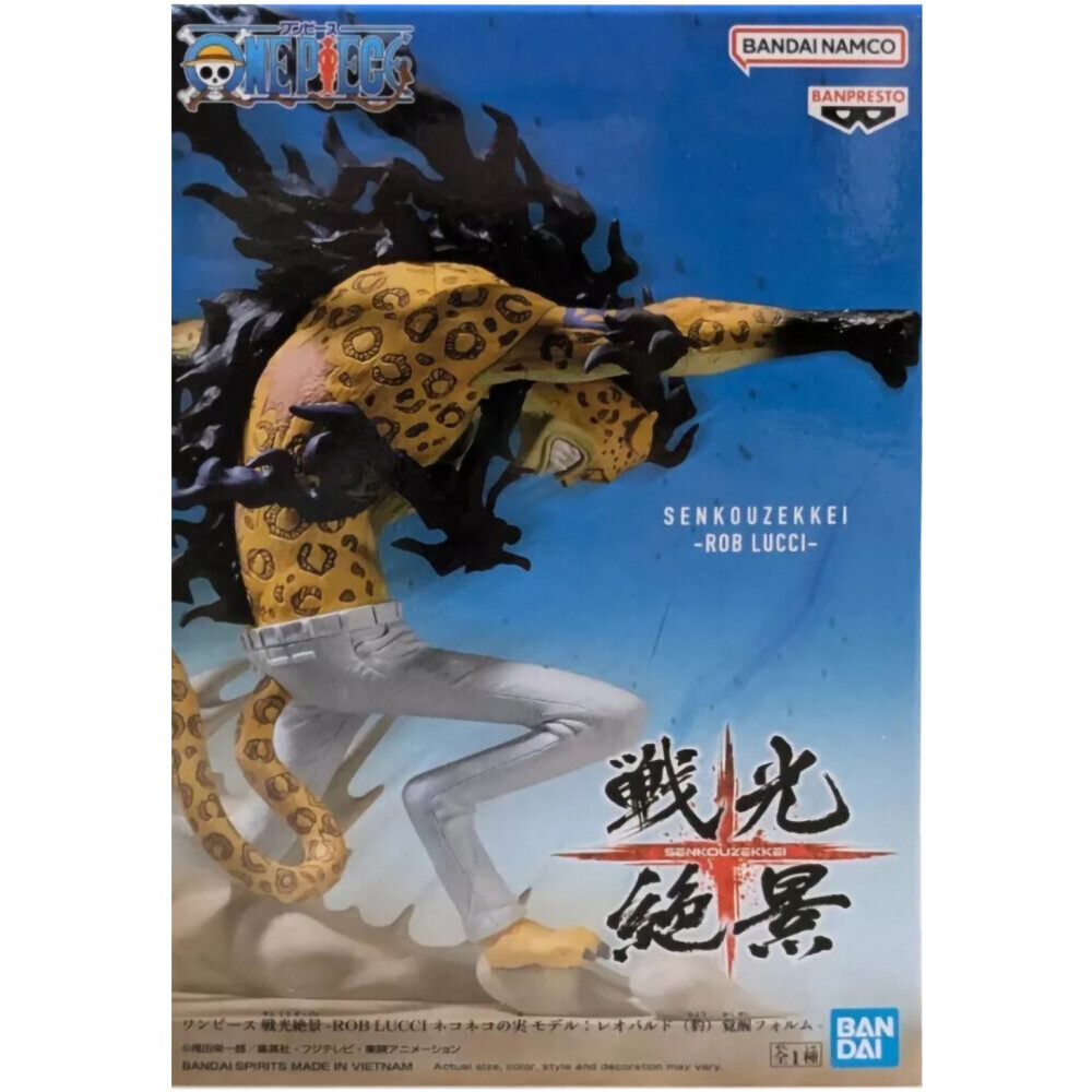 Фигурка Banpresto One Piece Senkozekkei Rob Lucci - 4983164893786 - фото 2