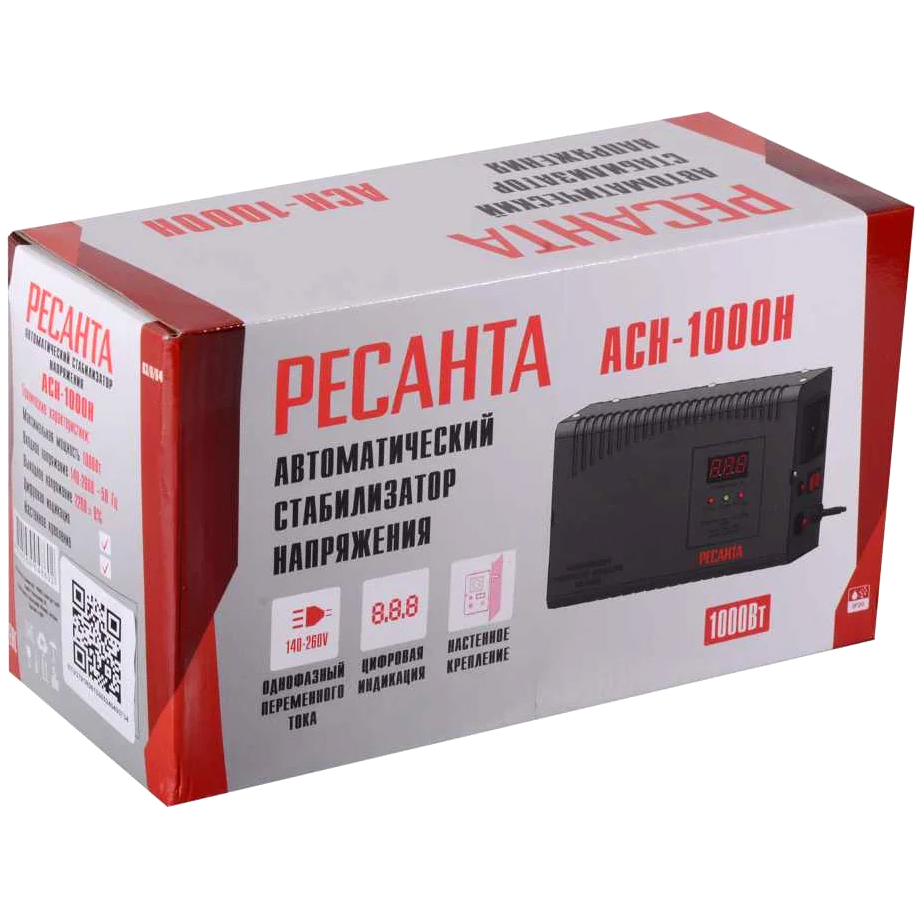 Стабилизатор напряжения Ресанта АСН-1000 Н - 63/6/64 - фото 9