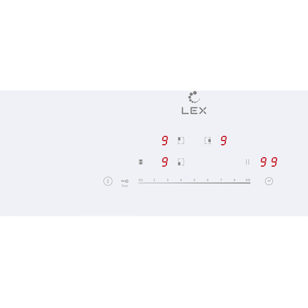 Индукционная варочная панель LEX EVI 431A WH - CHPE000036 - фото 3