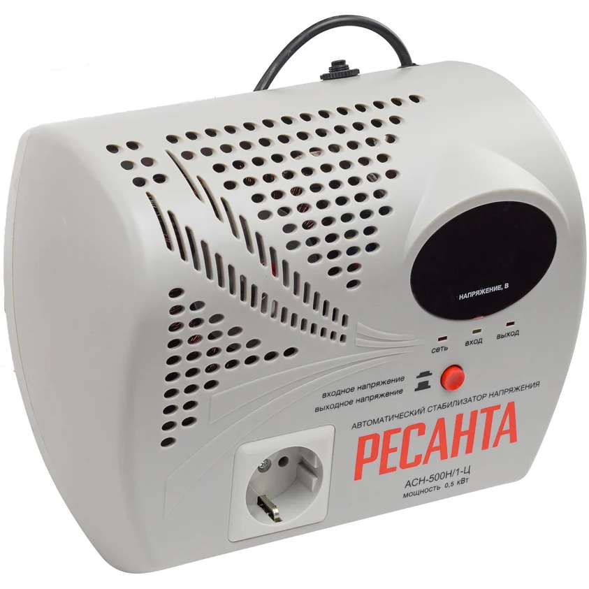Стабилизатор напряжения Ресанта АСН-500 Н/1-Ц