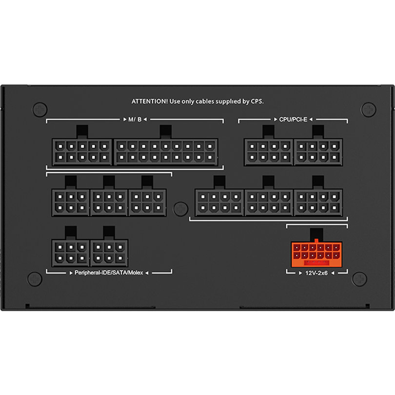 Блок питания 1000W PCcooler P5-YS1000-G1F - фото 5