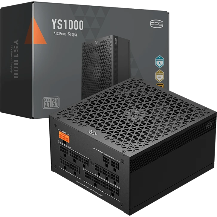 Блок питания 1000W PCcooler P5-YS1000-G1F - фото 6