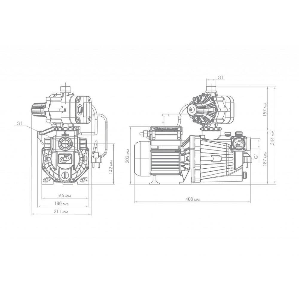 Насос Джилекс Джамбо 60/35 П-К Комфорт (3034) - фото 6
