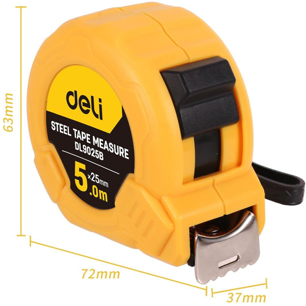Рулетка Deli DL9025B