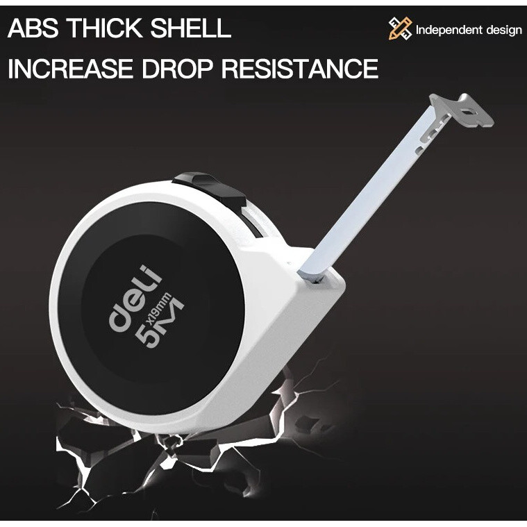 Рулетка Deli H8005B - фото 6