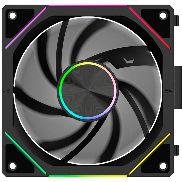 Вентилятор для корпуса PentaWave PF-U12BS (3 шт.) - PF-U12BS PWM 3in1 - фото 6