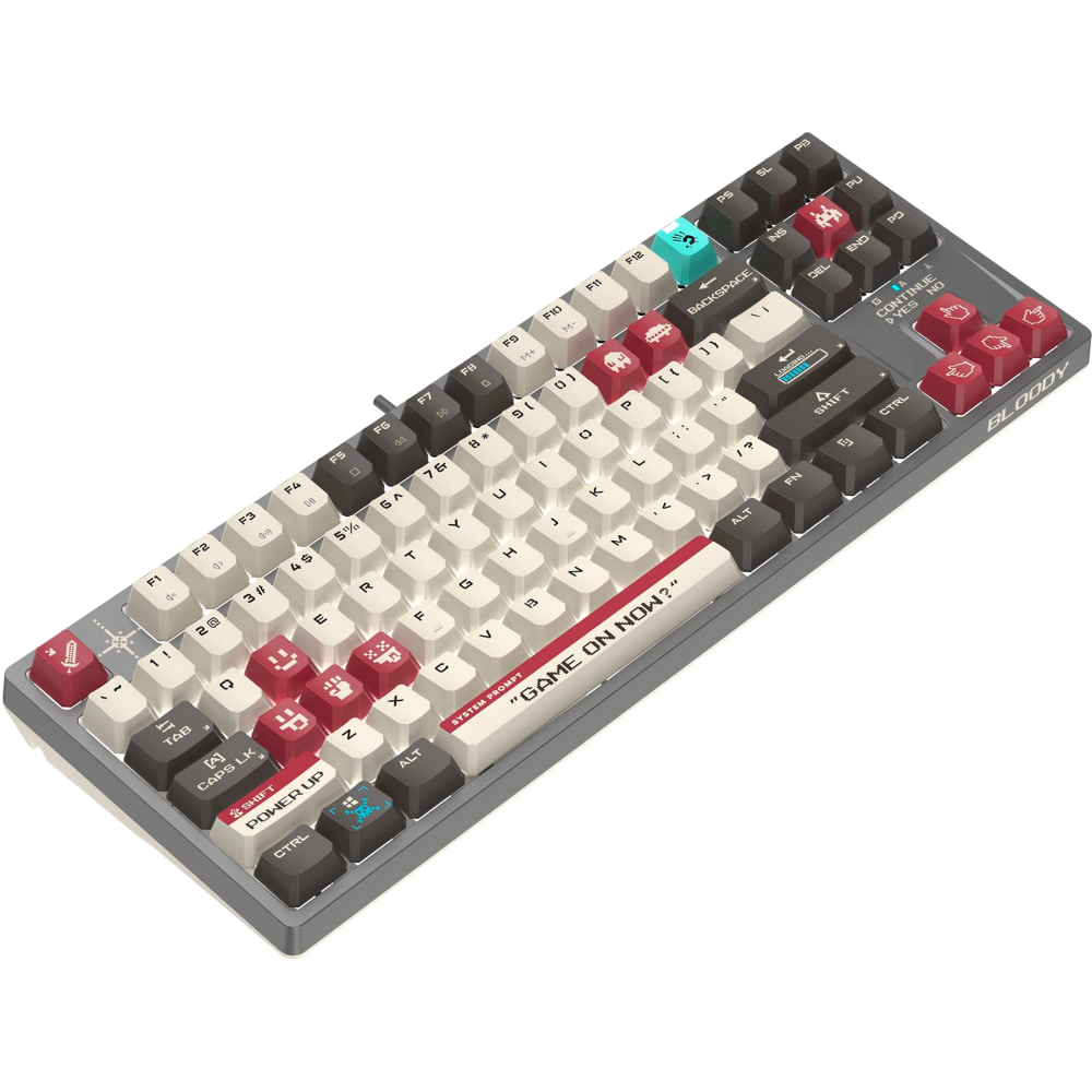 Клавиатура Bloody S87 Pixels Red - фото 4