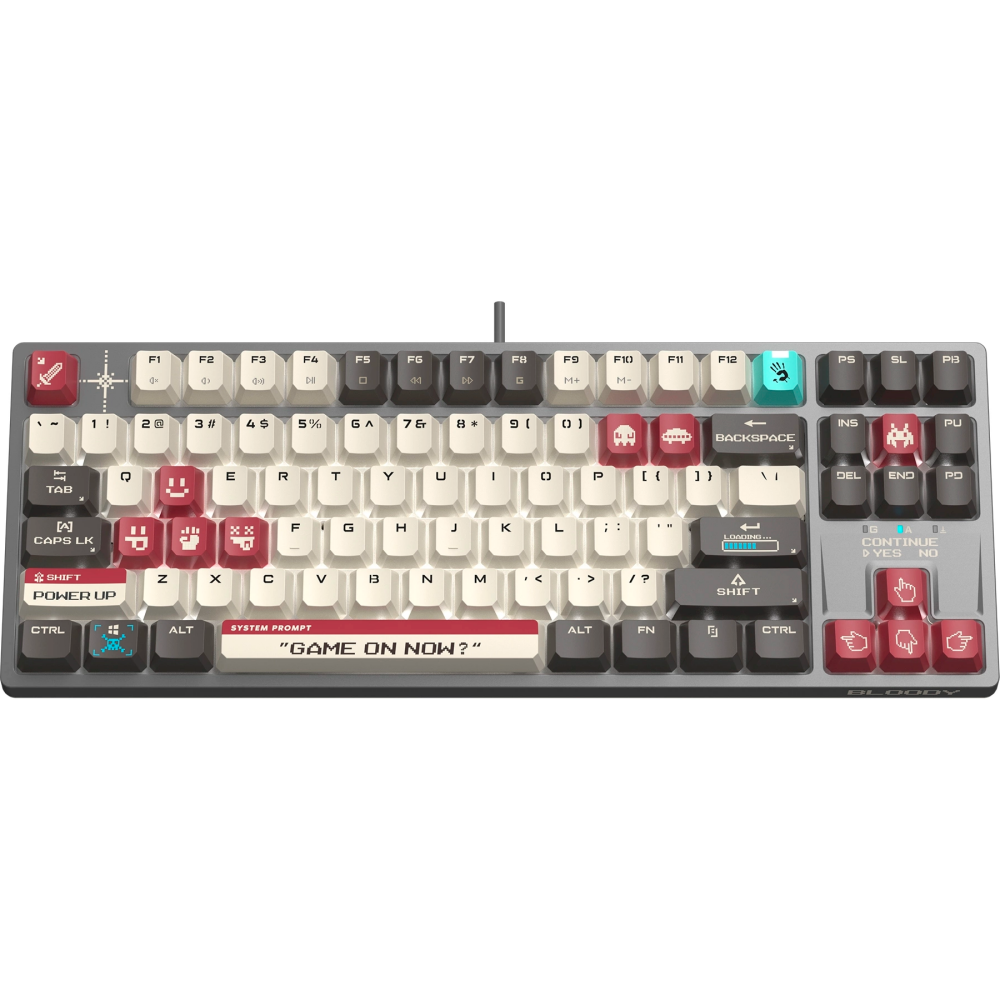 Клавиатура Bloody S87 Pixels Red - фото 6