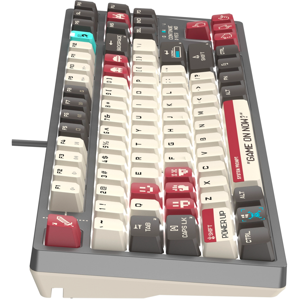 Клавиатура Bloody S87 Pixels Red - фото 8