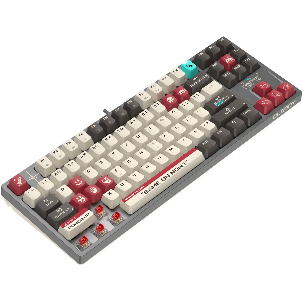 Клавиатура Bloody S87 Pixels Red - фото 11