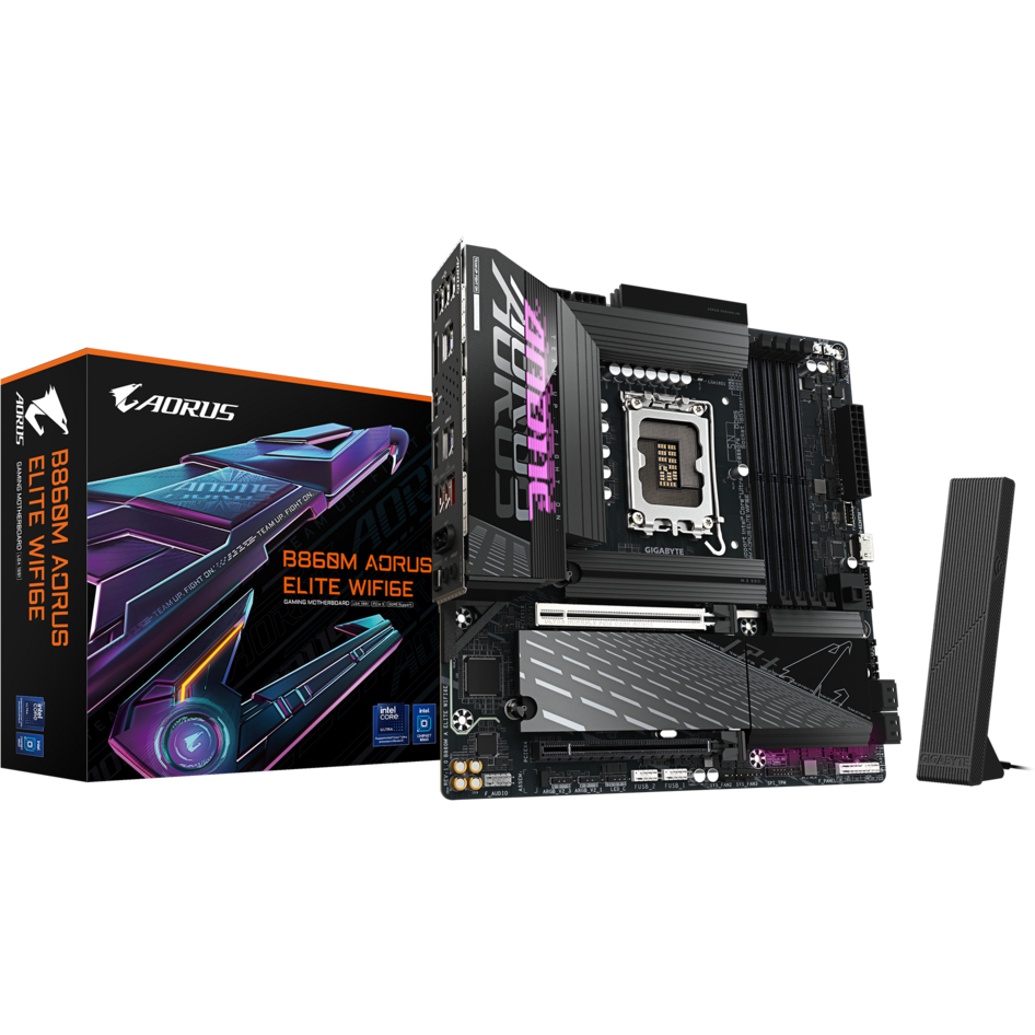 Материнская плата Gigabyte B860M AORUS ELITE WIFI6E - фото 4