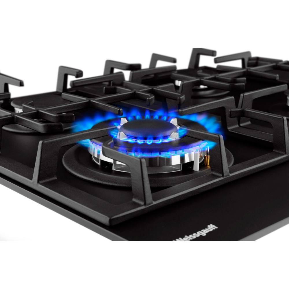 Газовая варочная панель Weissgauff HGG 641 BV Nano Matt Glass - 433087 - фото 6