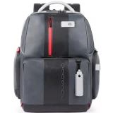 Рюкзак для ноутбука Piquadro 15.6" Fast-Check Backpack Grey/Red (CA4550UB00BM/GRN)