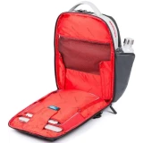 Рюкзак для ноутбука Piquadro 15.6" Fast-Check Backpack Grey/Red (CA4550UB00BM/GRN)