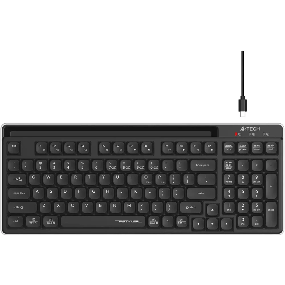 Клавиатура A4Tech Fstyler FBX70C Black - фото 2