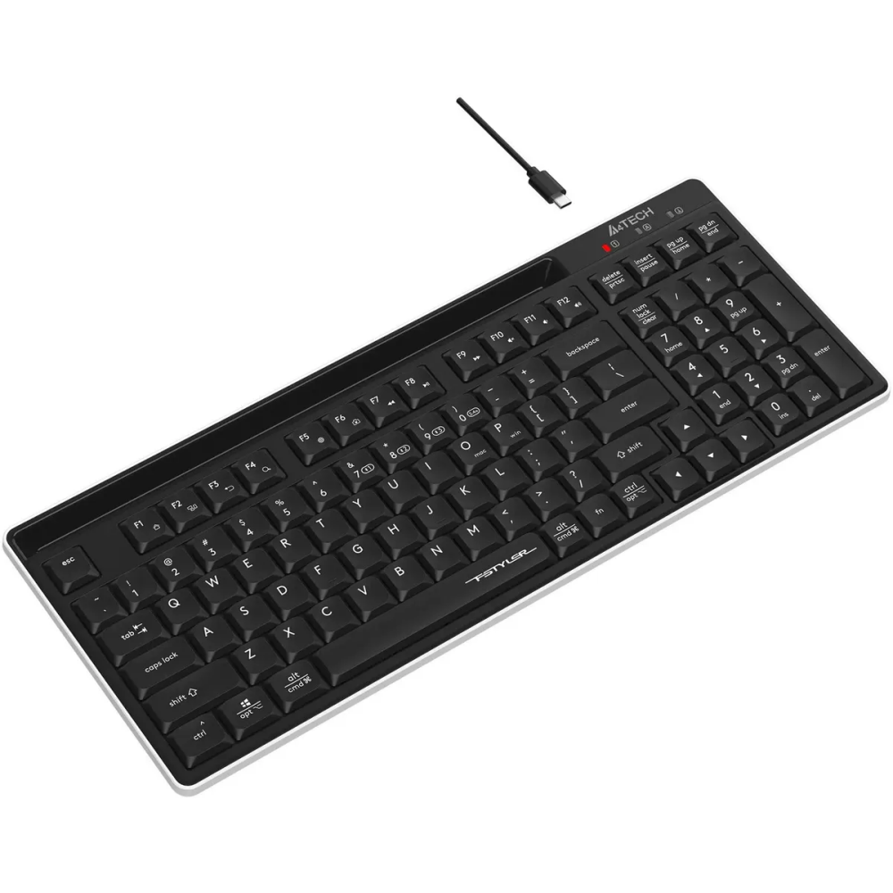 Клавиатура A4Tech Fstyler FBX70C Black - фото 5