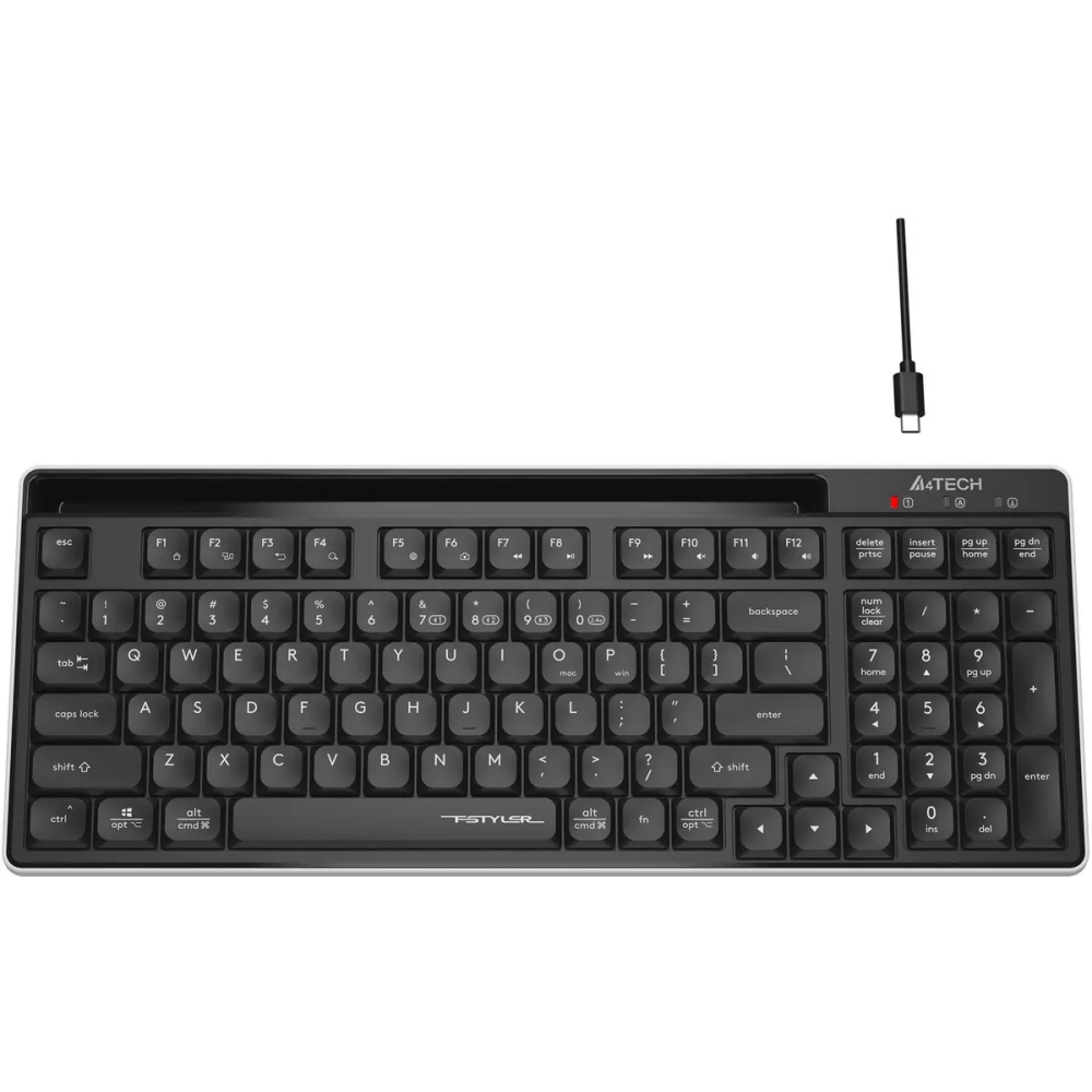 Клавиатура A4Tech Fstyler FBX70C Black - фото 7