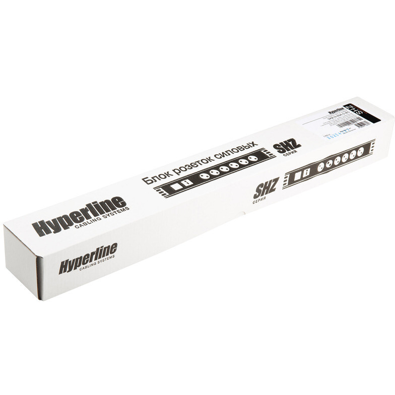 Блок розеток Hyperline SHZ19-8SH-S-IEC - фото 3