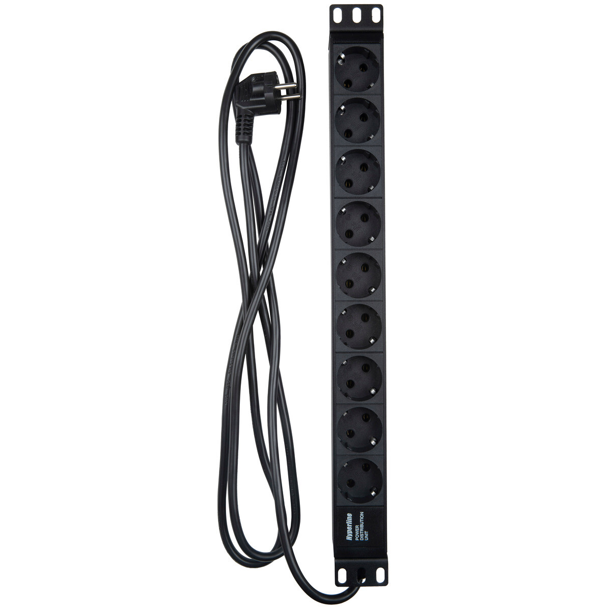 Блок розеток Hyperline SHE19-9SH-2.5EU - фото 2