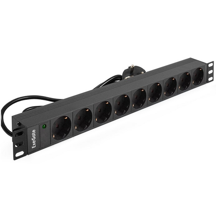 Блок розеток ExeGate PDU-19H905 Al-9S-EU3