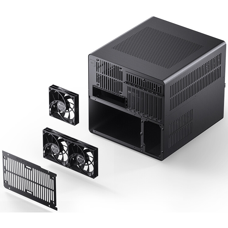 Корпус Jonsbo N5 Black - N5 BLACK - фото 7