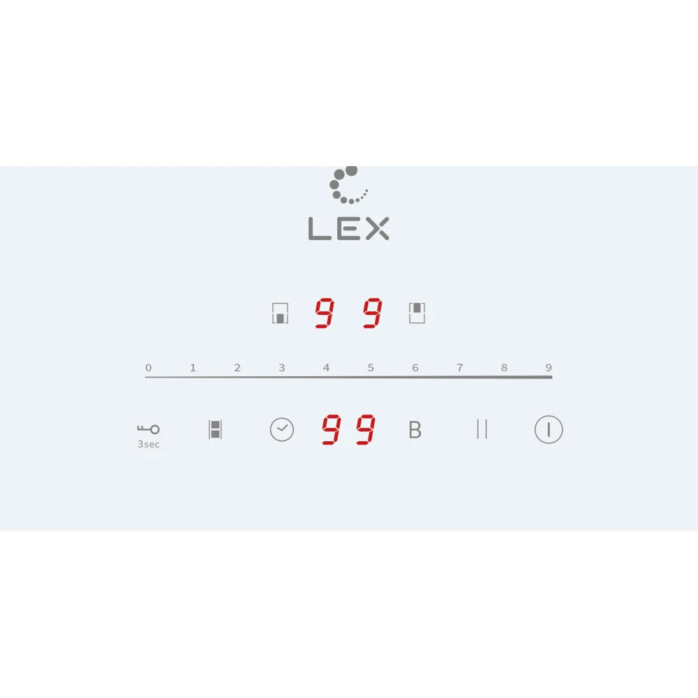 Индукционная варочная панель LEX EVI 321A WH - CHPE000030 - фото 2