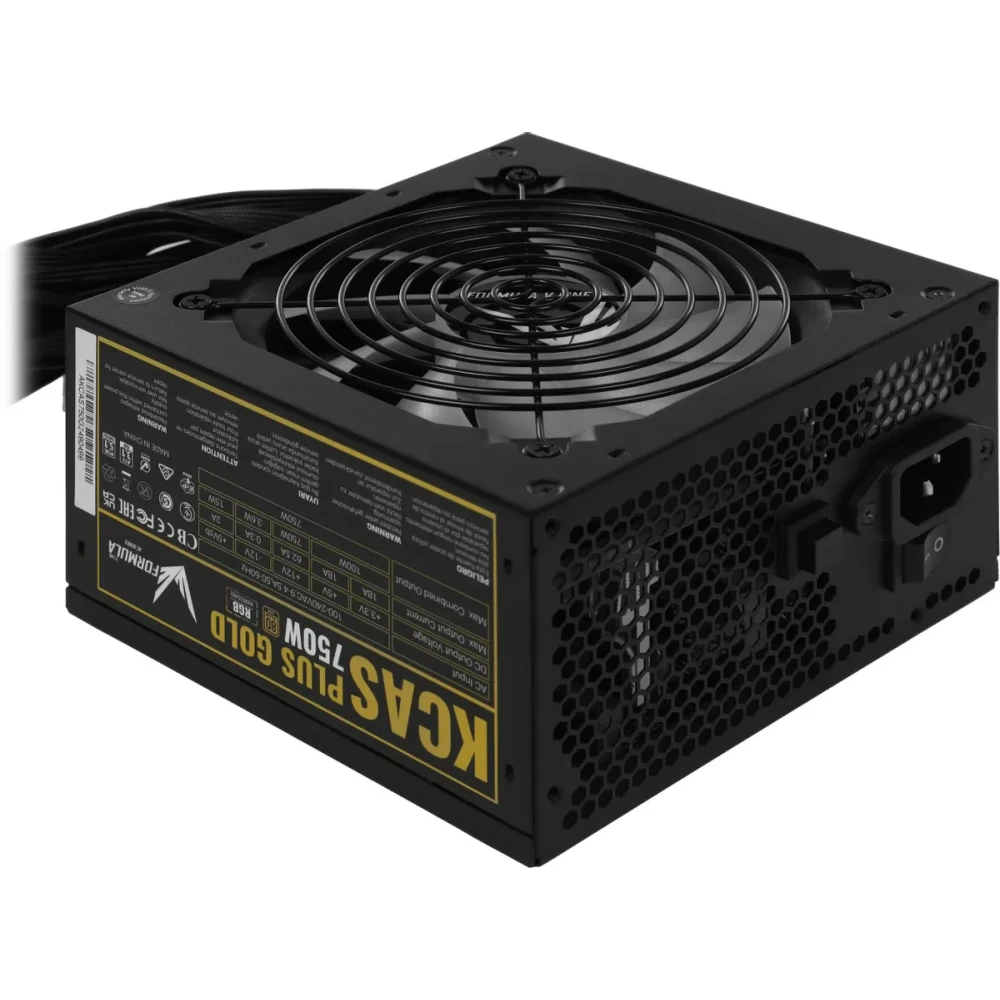 Блок питания 750W Formula KCAS-750G PLUS Gold - KCAS PLUS 750G - фото 2