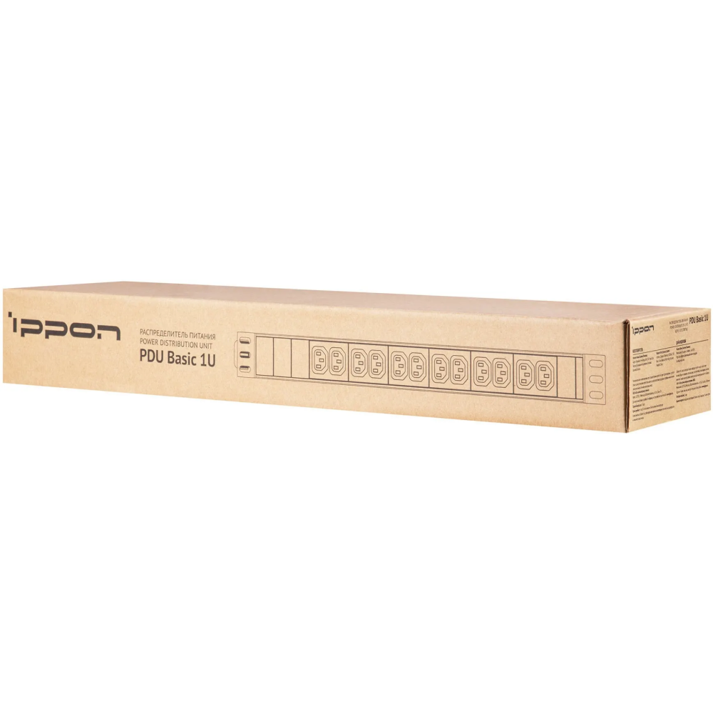 Блок розеток Ippon Basic 1U - 1546798 - фото 8