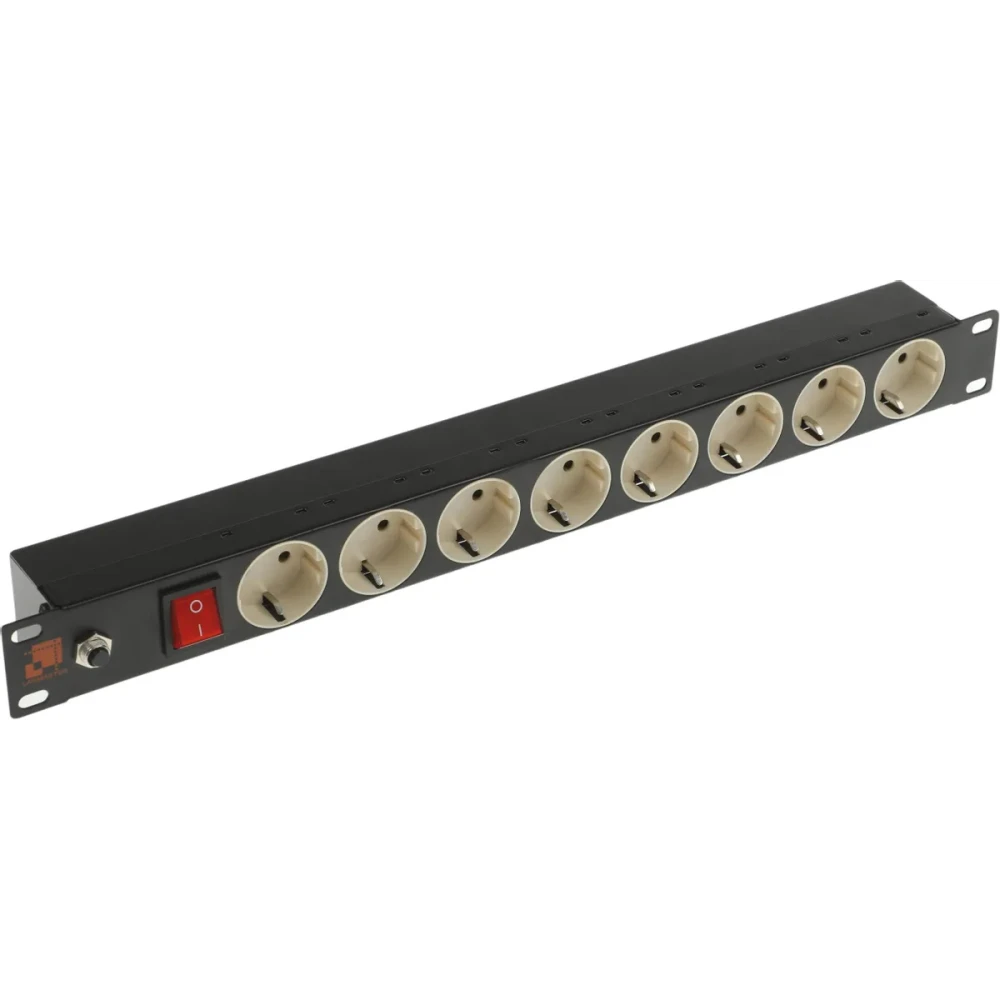 Блок розеток Lanmaster LAN-EP19-8P/S-1.8M
