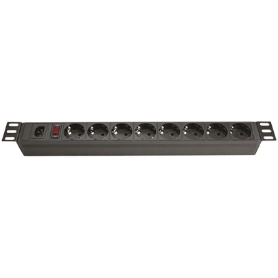 Блок розеток DKC R519SH8OPSHC14