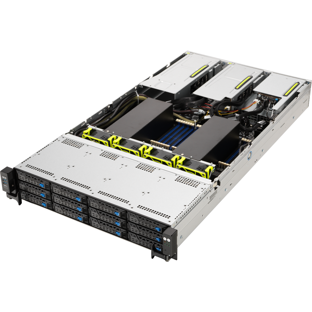 Серверная платформа ASUS RS720A-E11-RS12 10G 2400W - 90SF01G5-M008P0 - фото 4