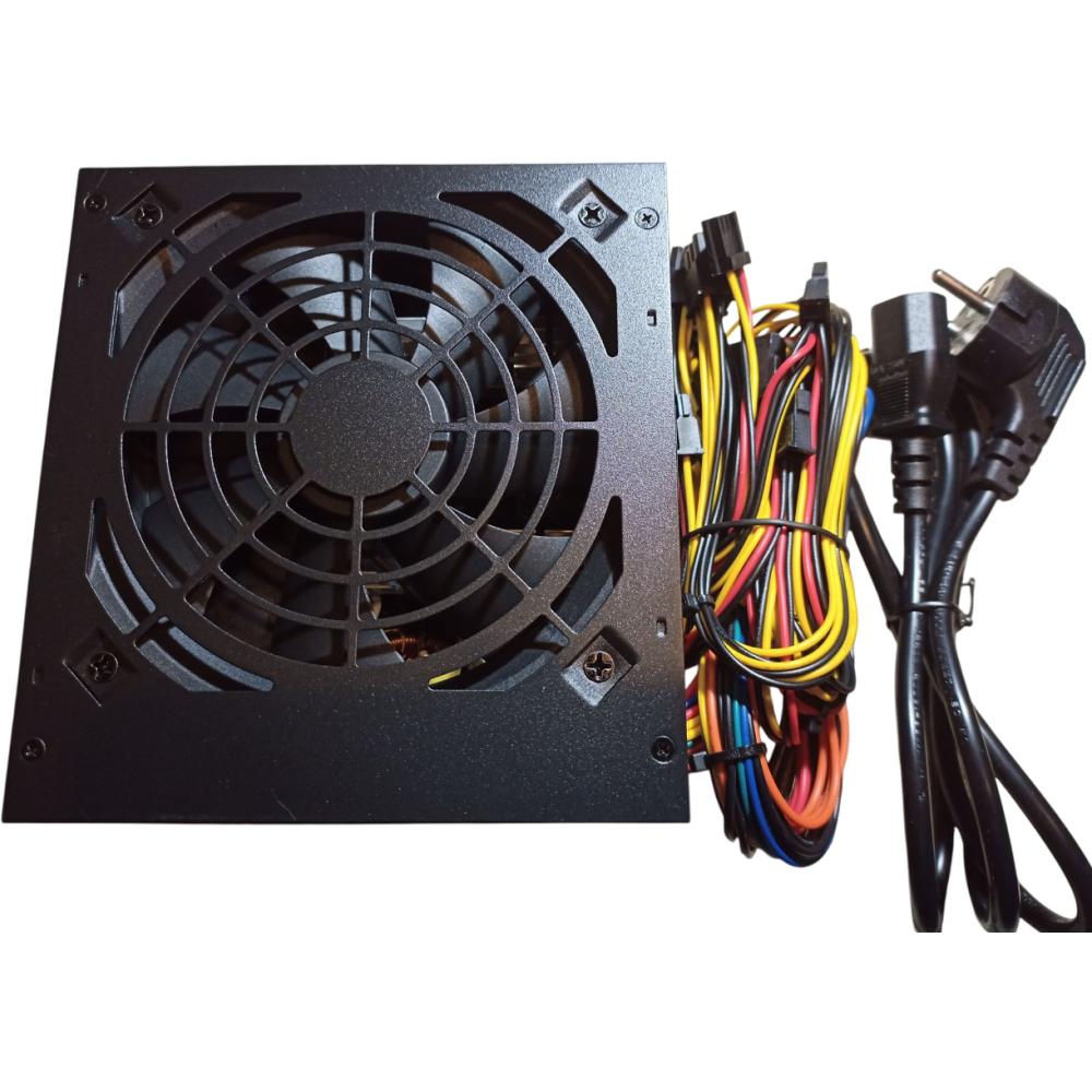 Блок питания 500W PowerMan PM-500ATX-F Black OEM