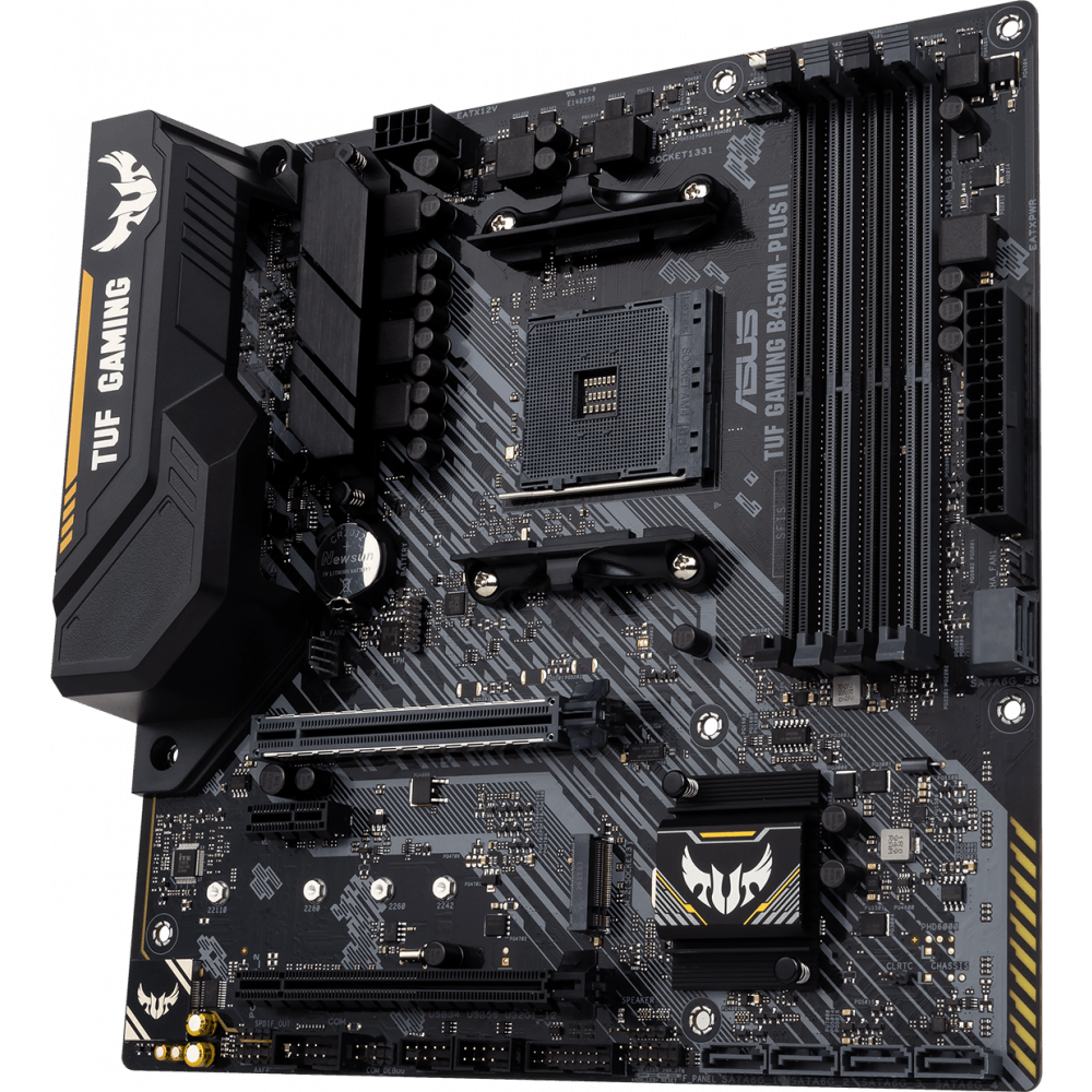 Материнская плата ASUS TUF GAMING B450M-PLUS II - фото 3